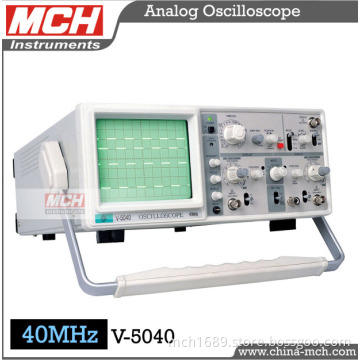 40MHz Oscilloscope Dual Oscilloscope Low Cost Analogue Oscilloscope (MCH V-5040)